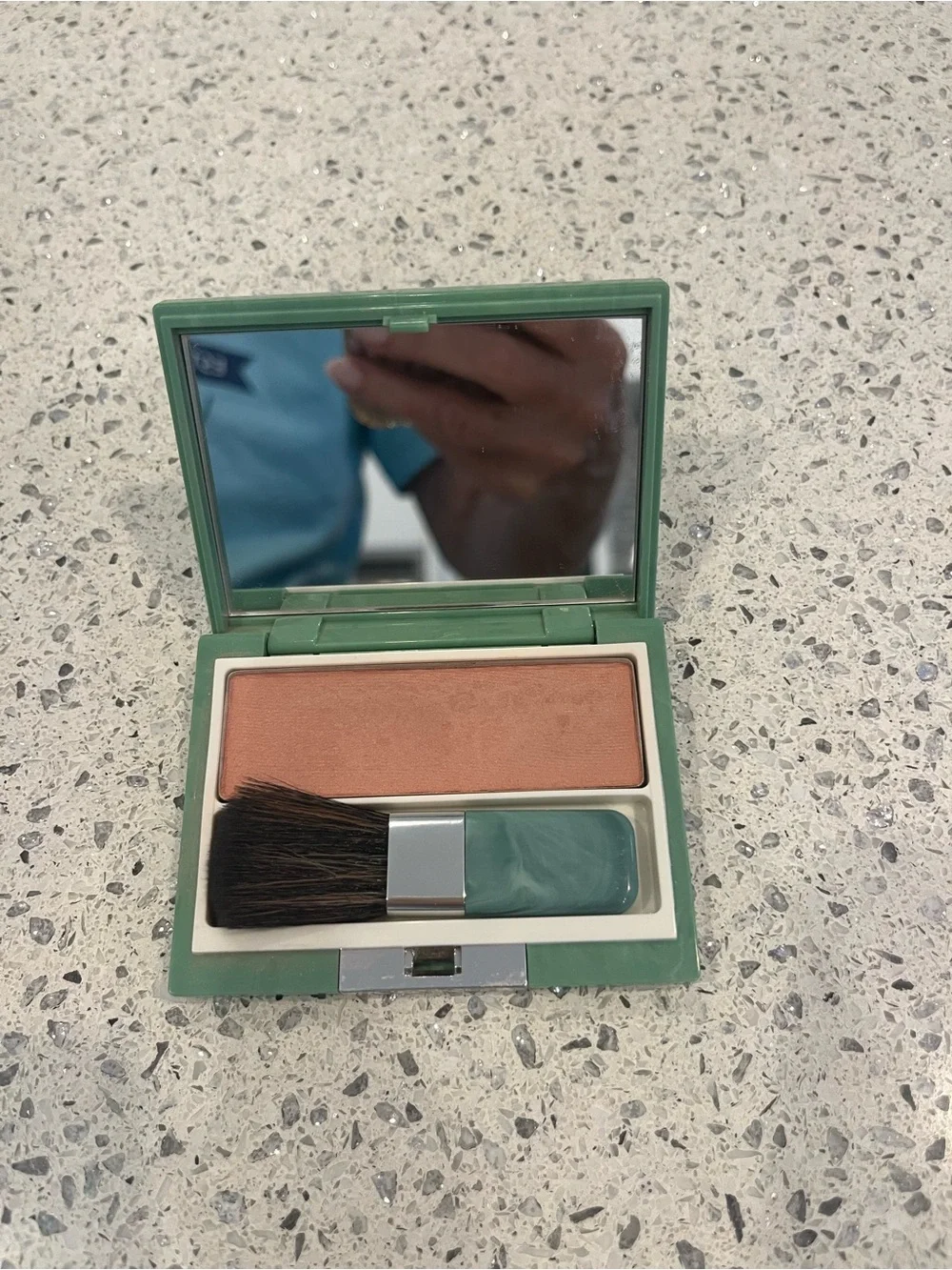 EUC Clinique Pink Powder Blush